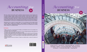 Accounting For Business 2e: Caroline Yap, Sook Yin, Evelyn Wong and et al. (2023)
