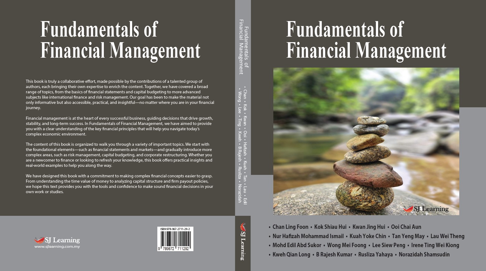Fundamentals of Financial Management: Chan, Kok, Kwan, Ooi, Nur Hafizah, Kuah, Tan, Lau, Mohd Edil, Wong, Lee, Ting, Kweh, B Rajesh, Rusliza and Norazidah (2026)